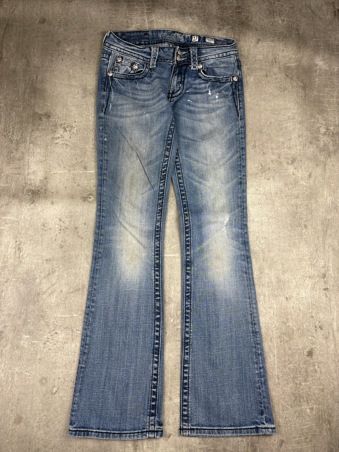 Miss Me Low Waist Bootcut Jeans S | 27