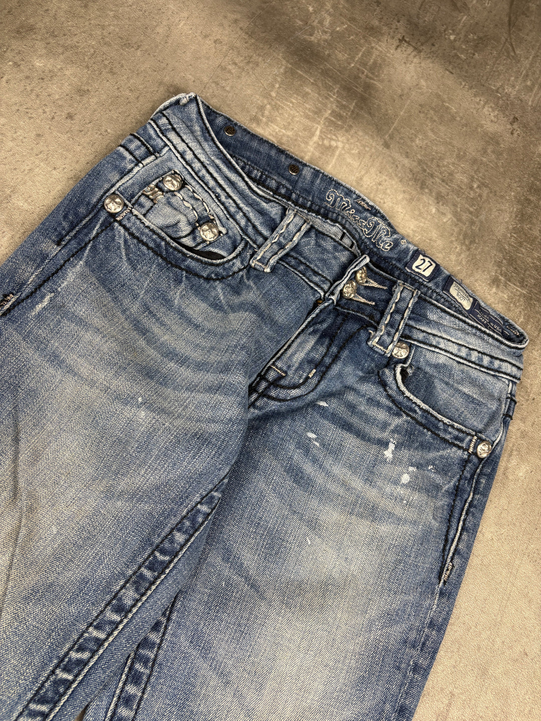 Miss Me Low Waist Bootcut Jeans S | 27
