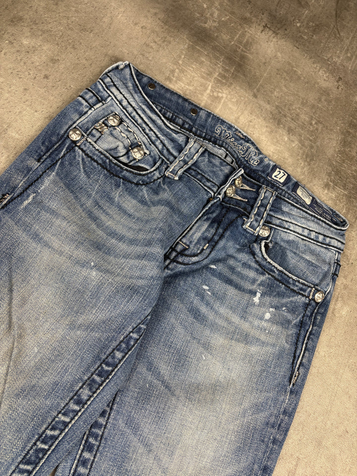 Miss Me Low Waist Bootcut Jeans S | 27