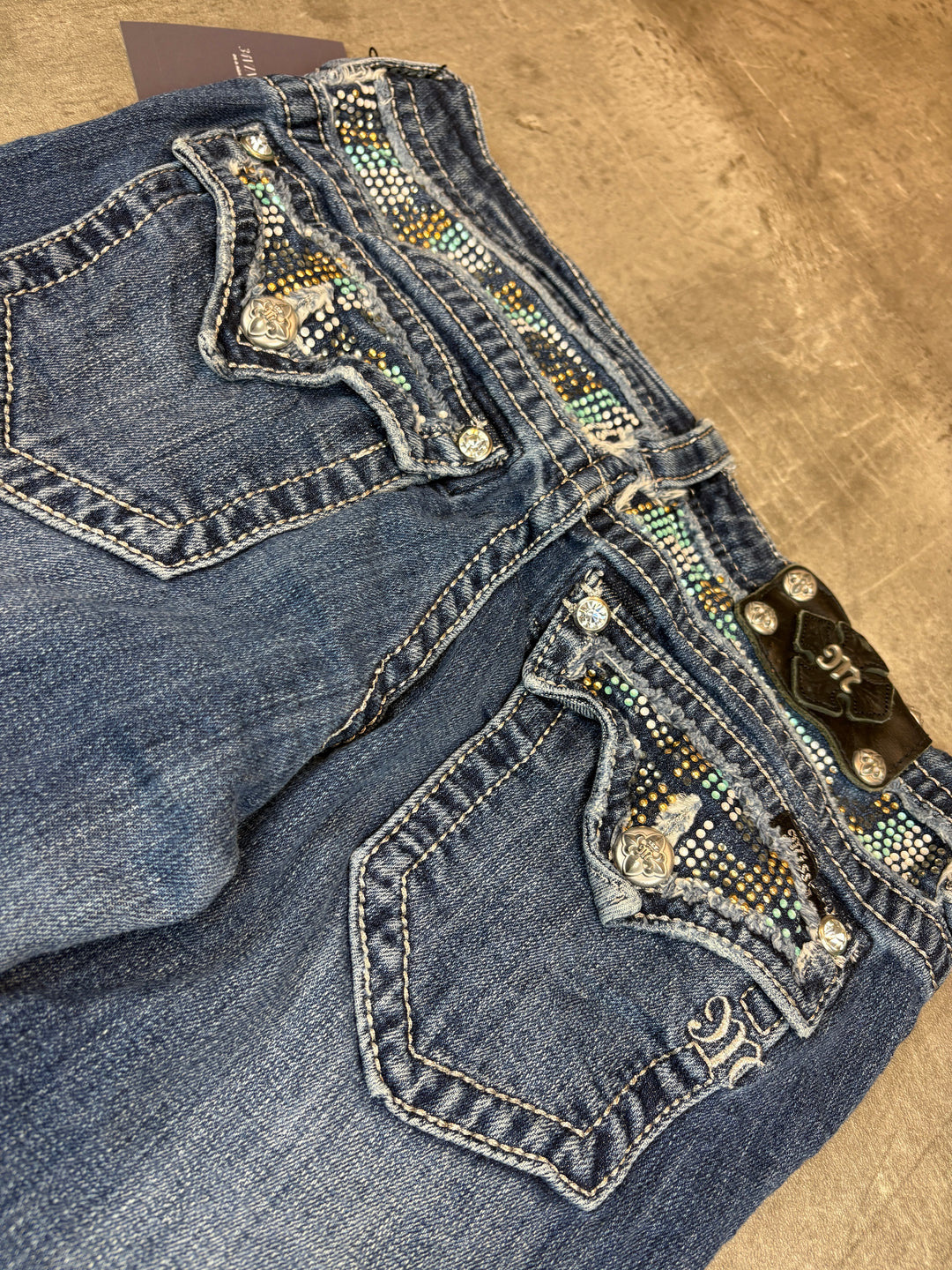 Miss Me Low Waist Bootcut Jeans | 28 | S