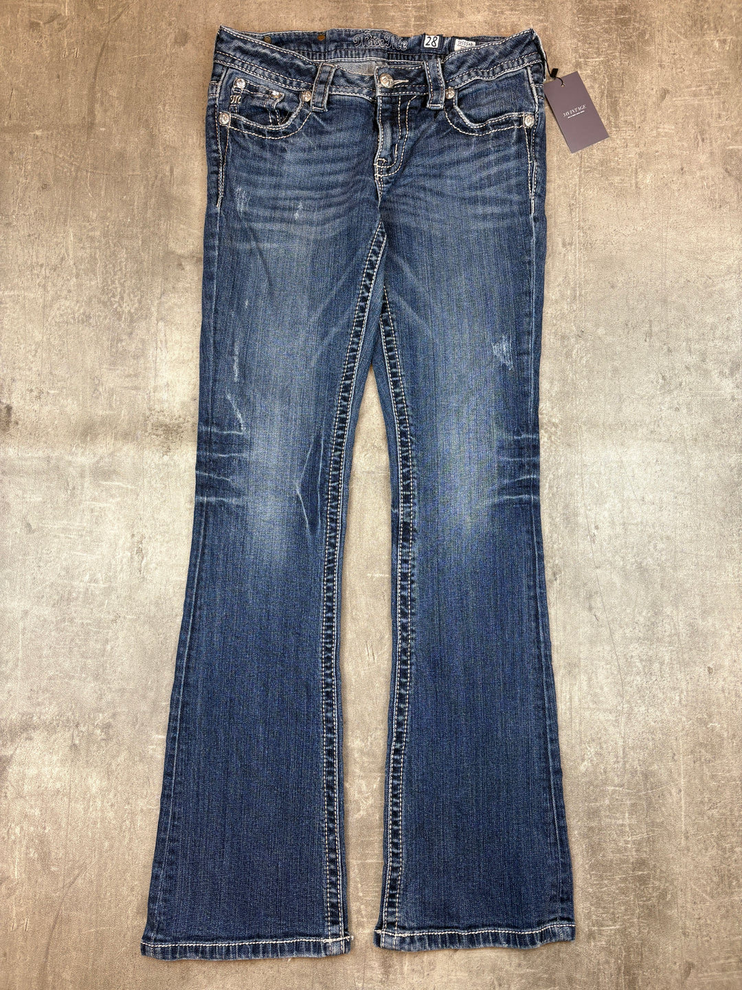Miss Me Low Waist Bootcut Jeans | 28 | S