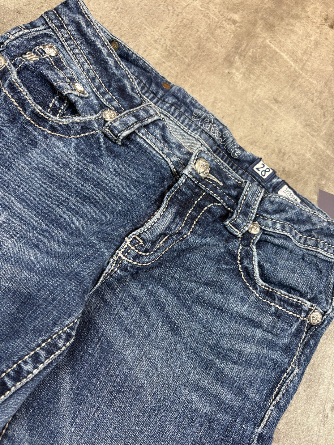 Miss Me Low Waist Bootcut Jeans | 28 | S