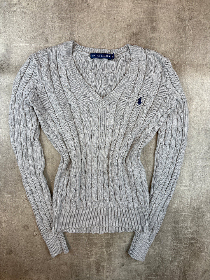 Ralph Lauren Girls Zopfmuster Sweater XS