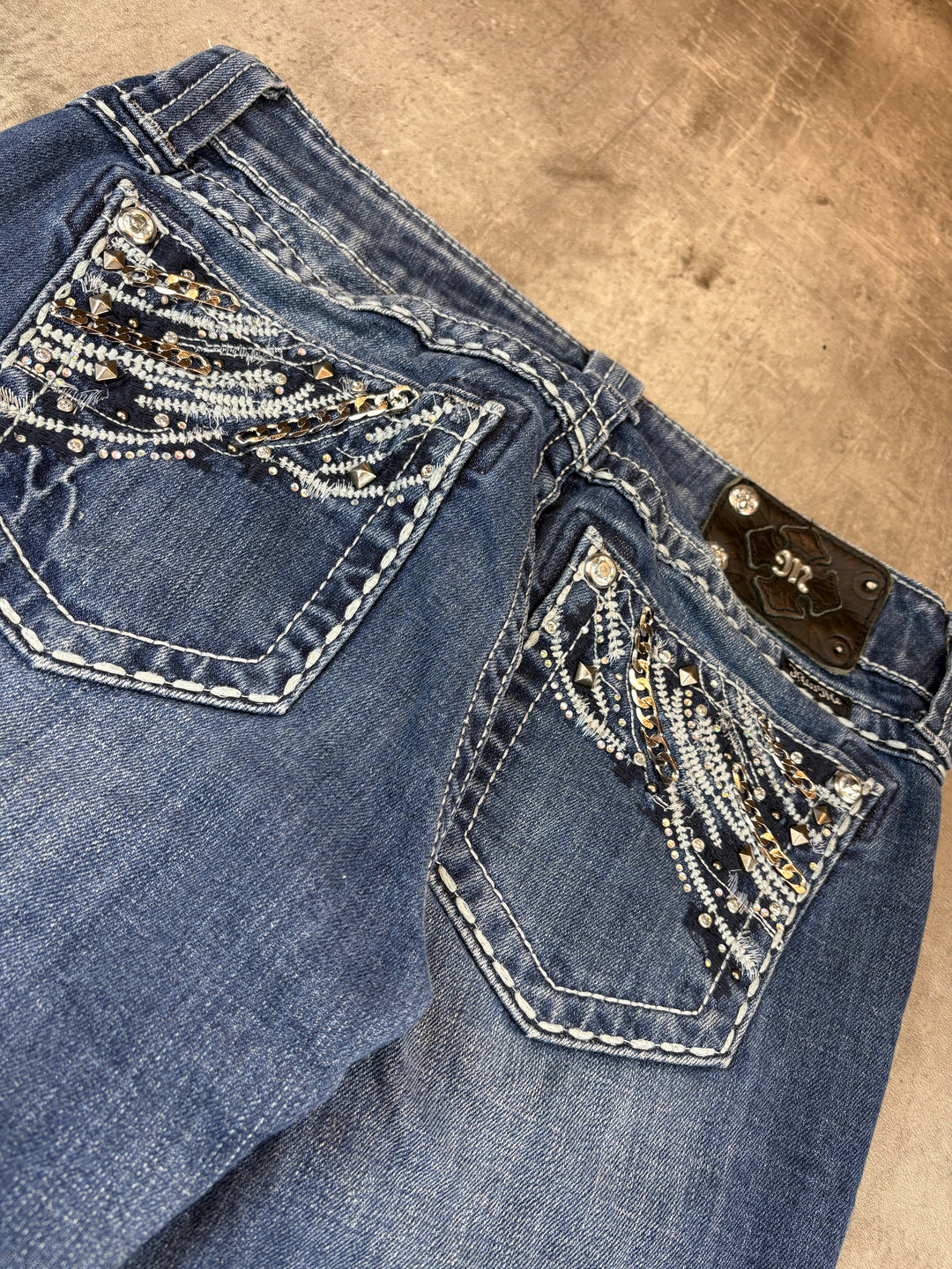 Miss Me Low Waist Bootcut Jeans M | 26
