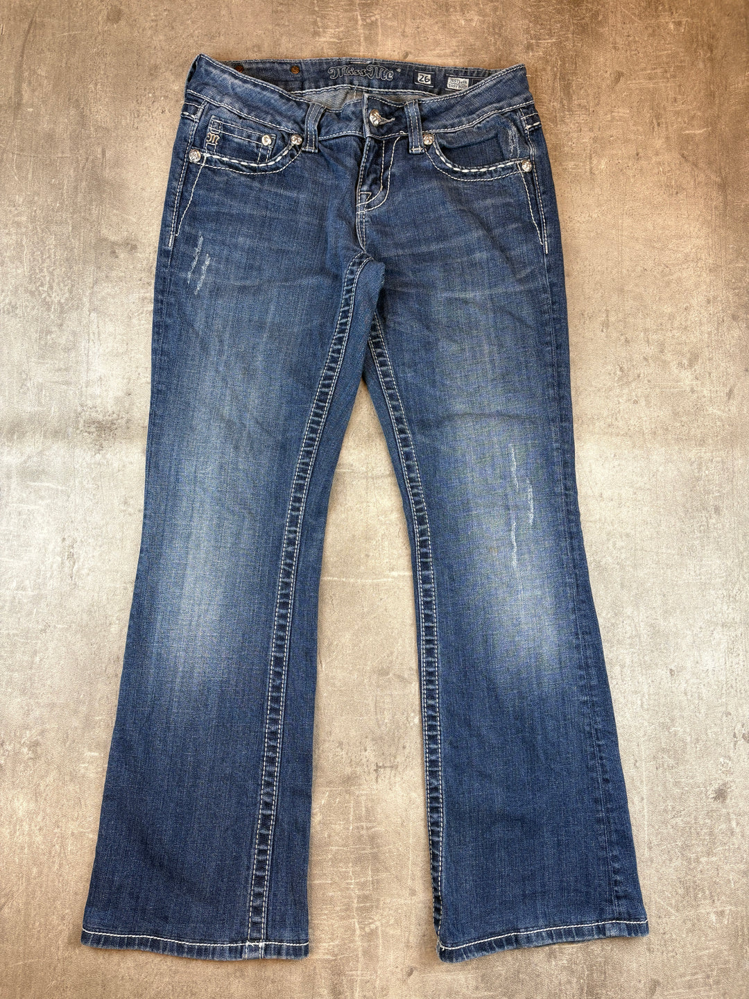 Miss Me Low Waist Bootcut Jeans M | 26