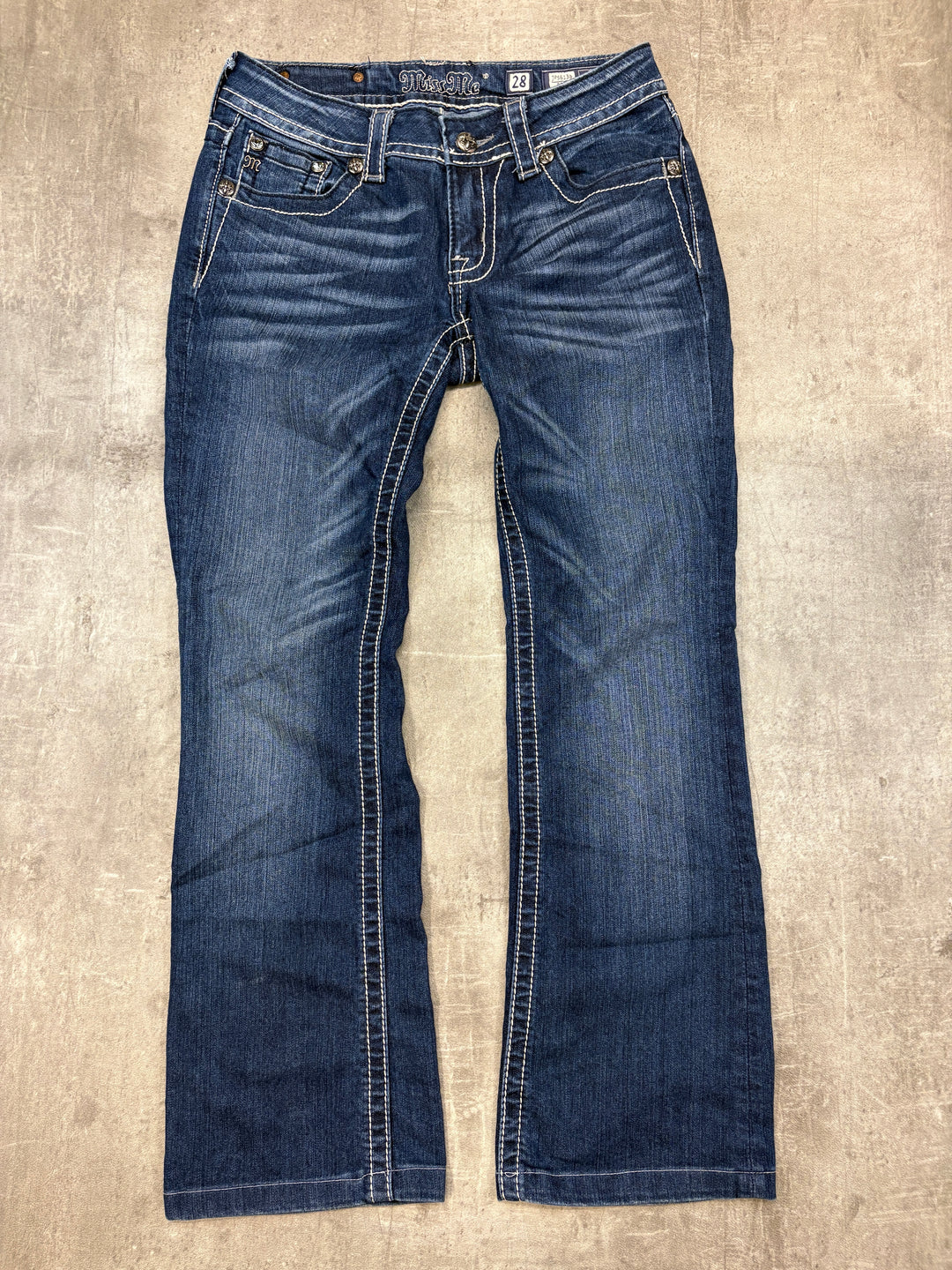 Miss Me Low Waist Bootcut Jeans S | 28