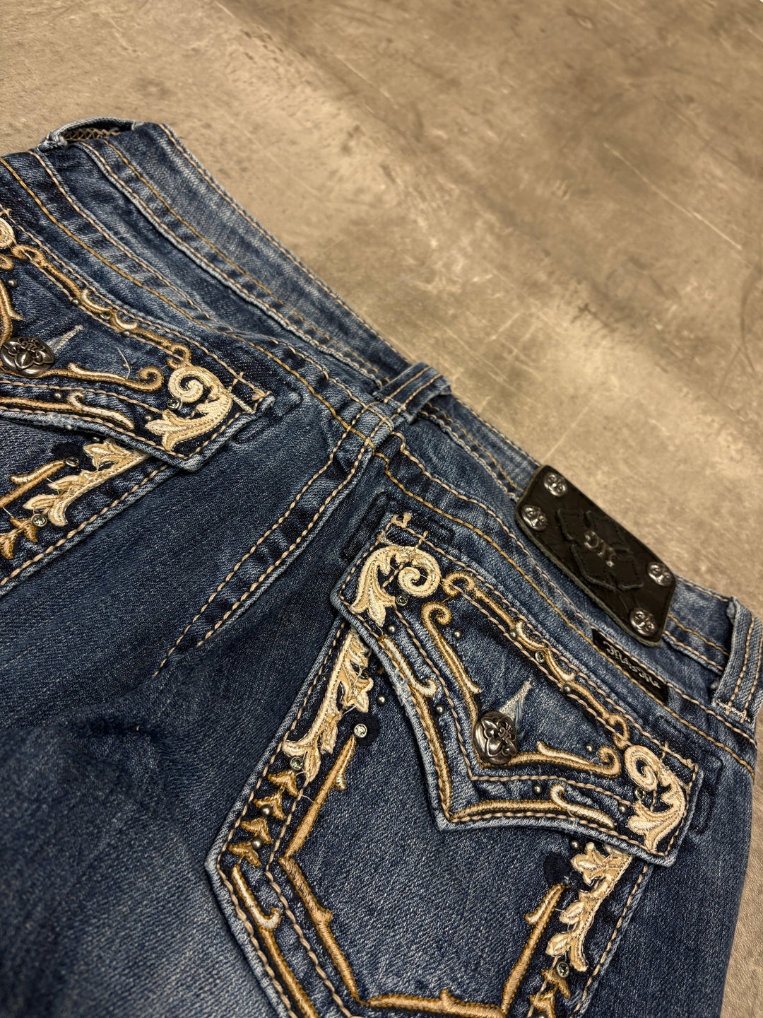 Miss Me Low Waist Bootcut Jeans M | 29
