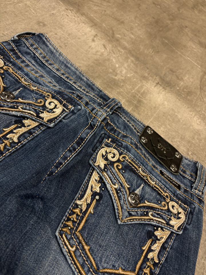 Miss Me Low Waist Bootcut Jeans M | 29