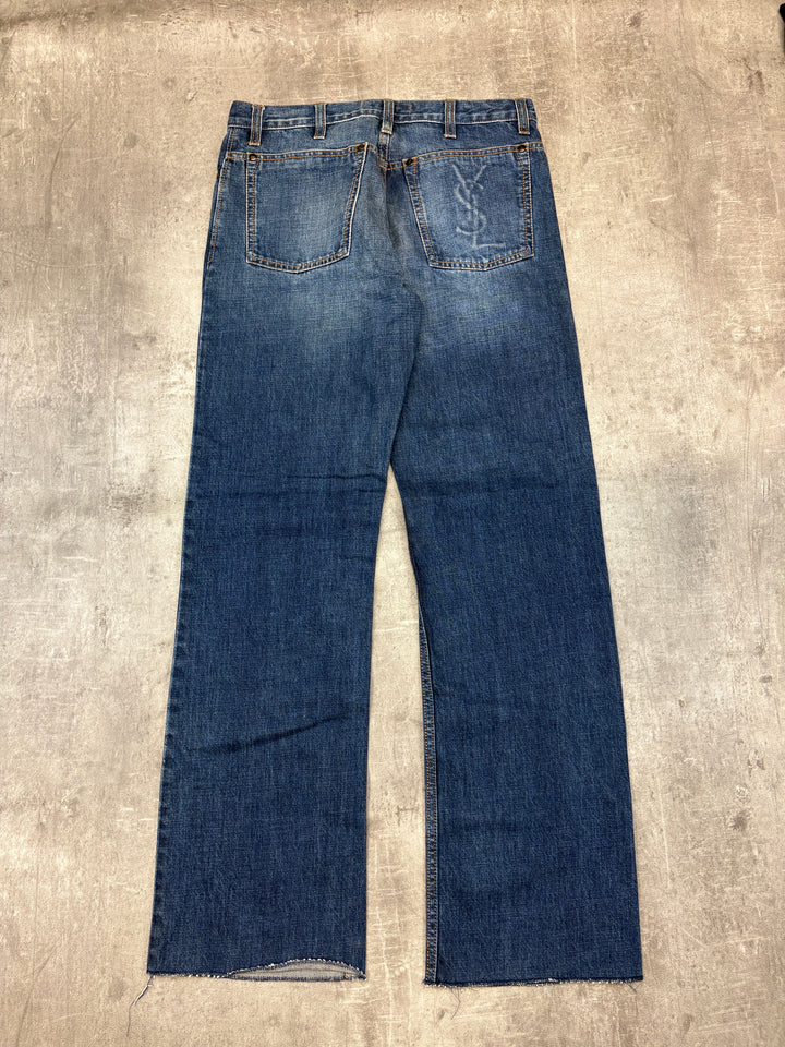 Yves Saint Laurent Straight Jeans S