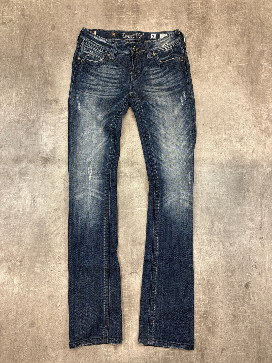 Miss Me Low Waist Straight Jeans S | 26