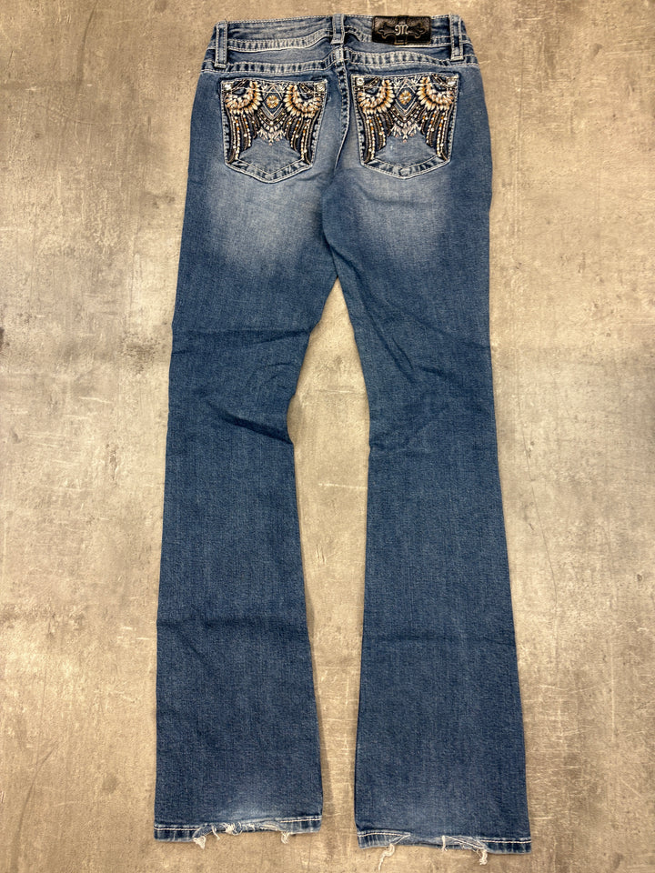 Miss Me Low Waist Bootcut Jeans S | 26