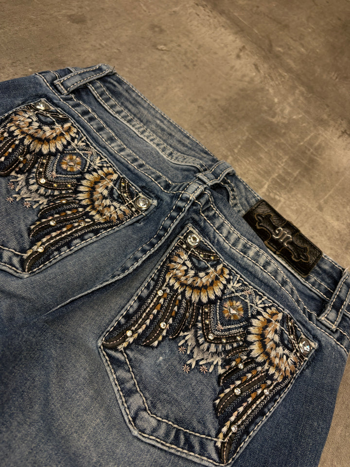 Miss Me Low Waist Bootcut Jeans S | 26