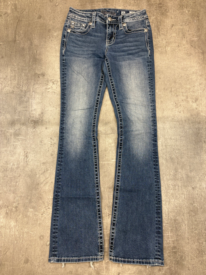 Miss Me Low Waist Bootcut Jeans S | 26