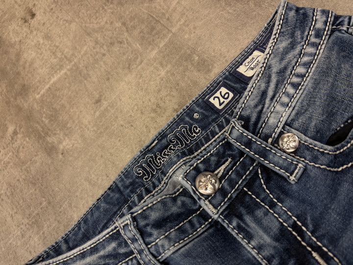 Miss Me Low Waist Bootcut Jeans S | 26