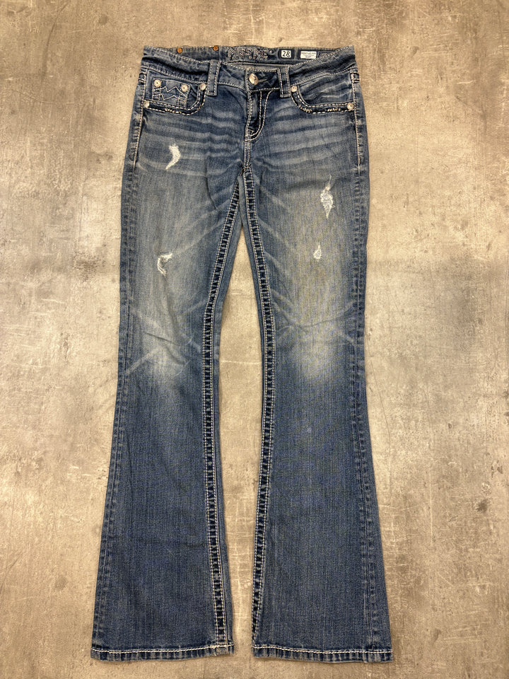 Miss Me Low Waist Bootcut Jeans M | 28