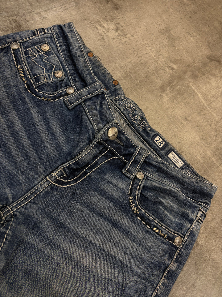 Miss Me Low Waist Bootcut Jeans M | 28