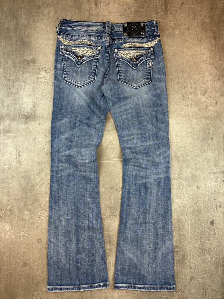Miss Me Low Waist Bootcut Jeans S | 27