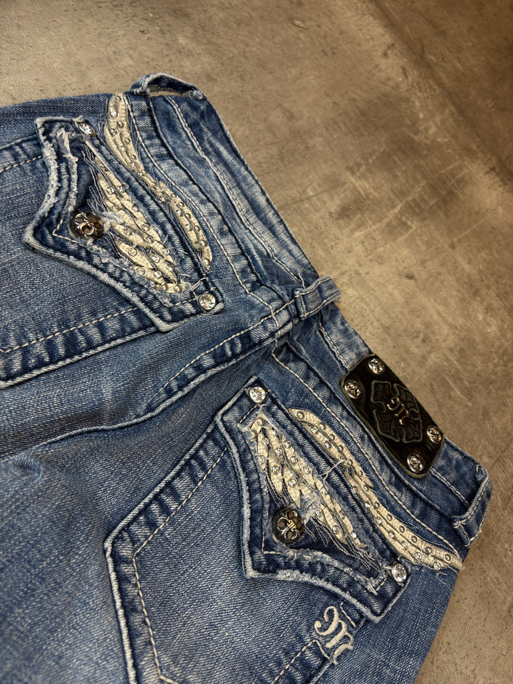 Miss Me Low Waist Bootcut Jeans S | 27