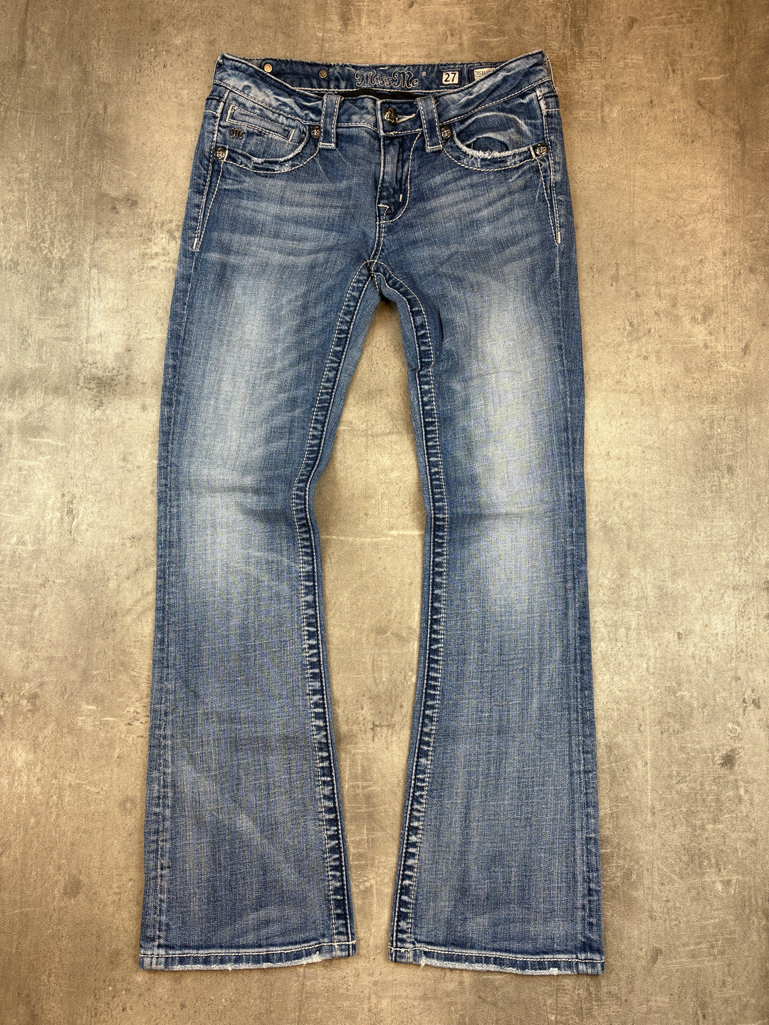 Miss Me Low Waist Bootcut Jeans S | 27