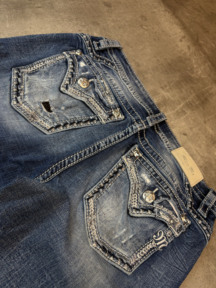 Miss Me Low Waist Bootcut Jeans M | 28