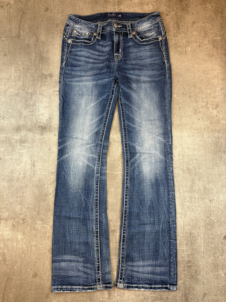 Miss Me Low Waist Bootcut Jeans M | 28