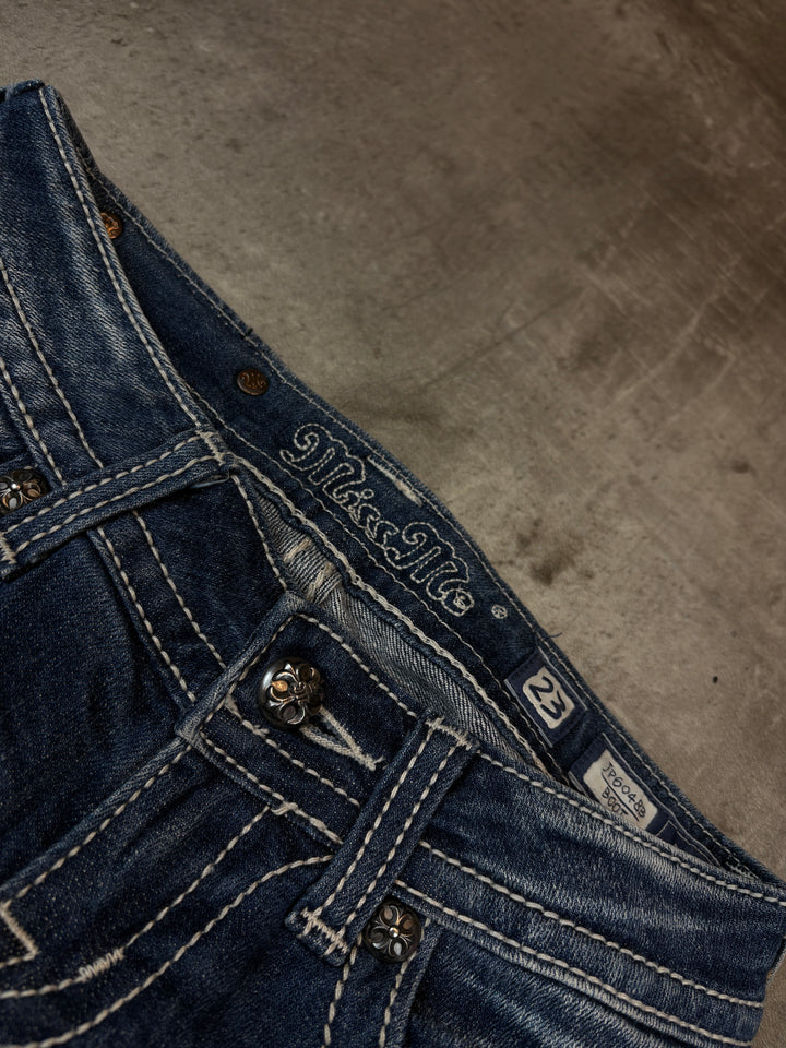 Miss Me Low Waist Bootcut Jeans XXS | 23