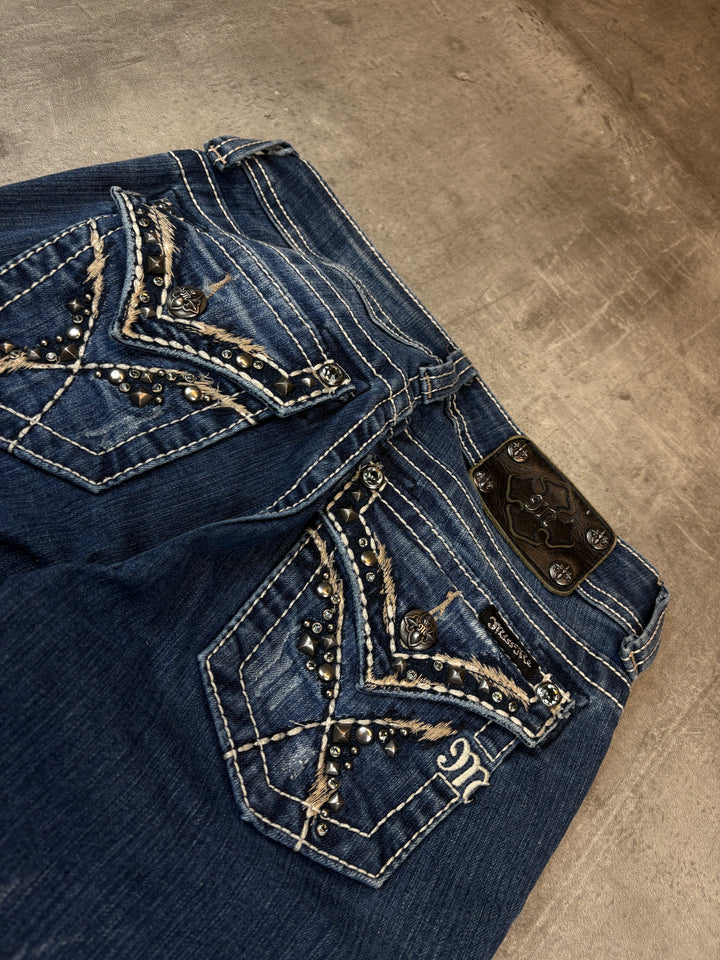 Miss Me Low Waist Bootcut Jeans S | 26