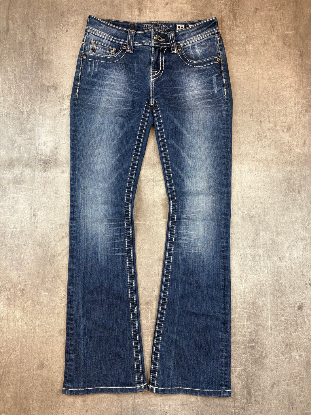 Miss Me Low Waist Bootcut Jeans S | 26