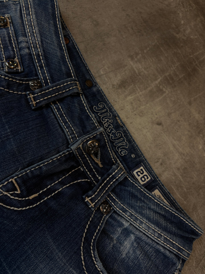 Miss Me Low Waist Bootcut Jeans S | 26