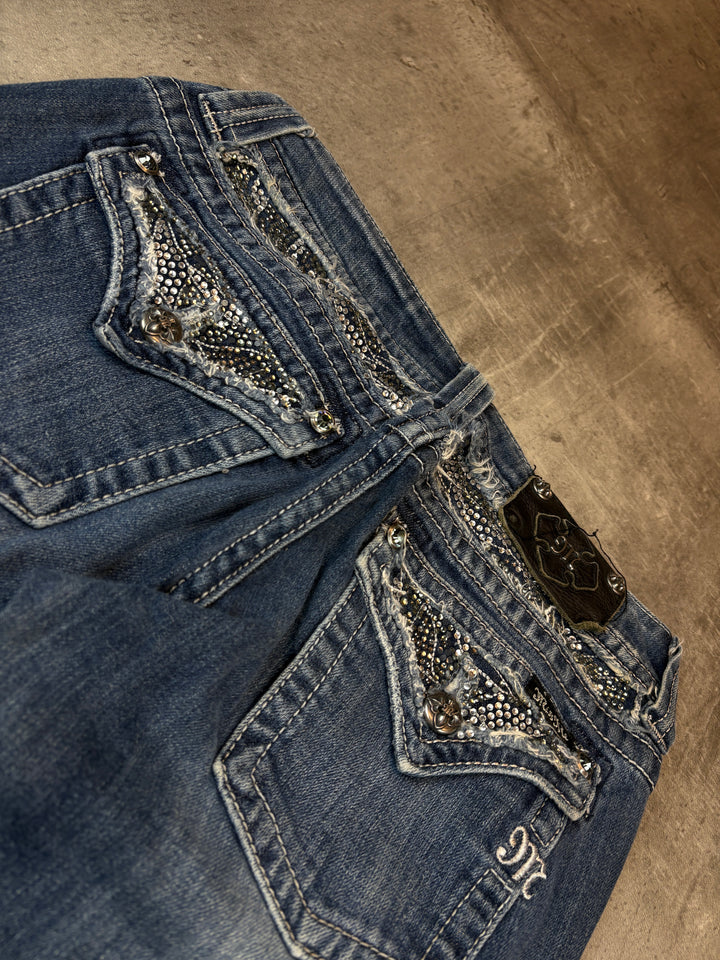 Miss Me Low Waist Bootcut Jeans S | 28