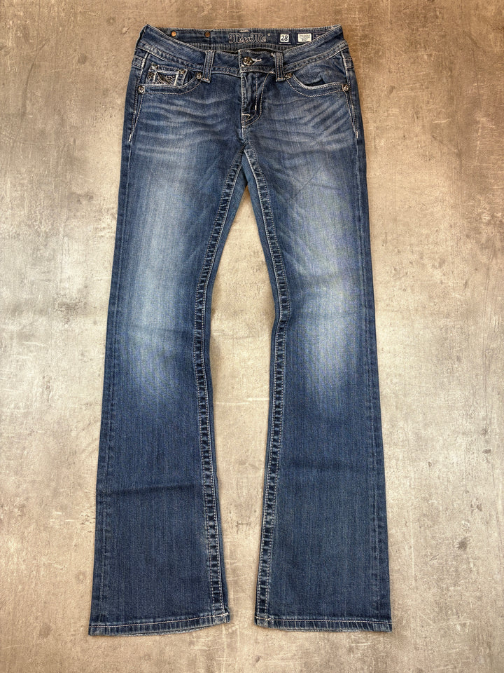 Miss Me Low Waist Bootcut Jeans S | 28