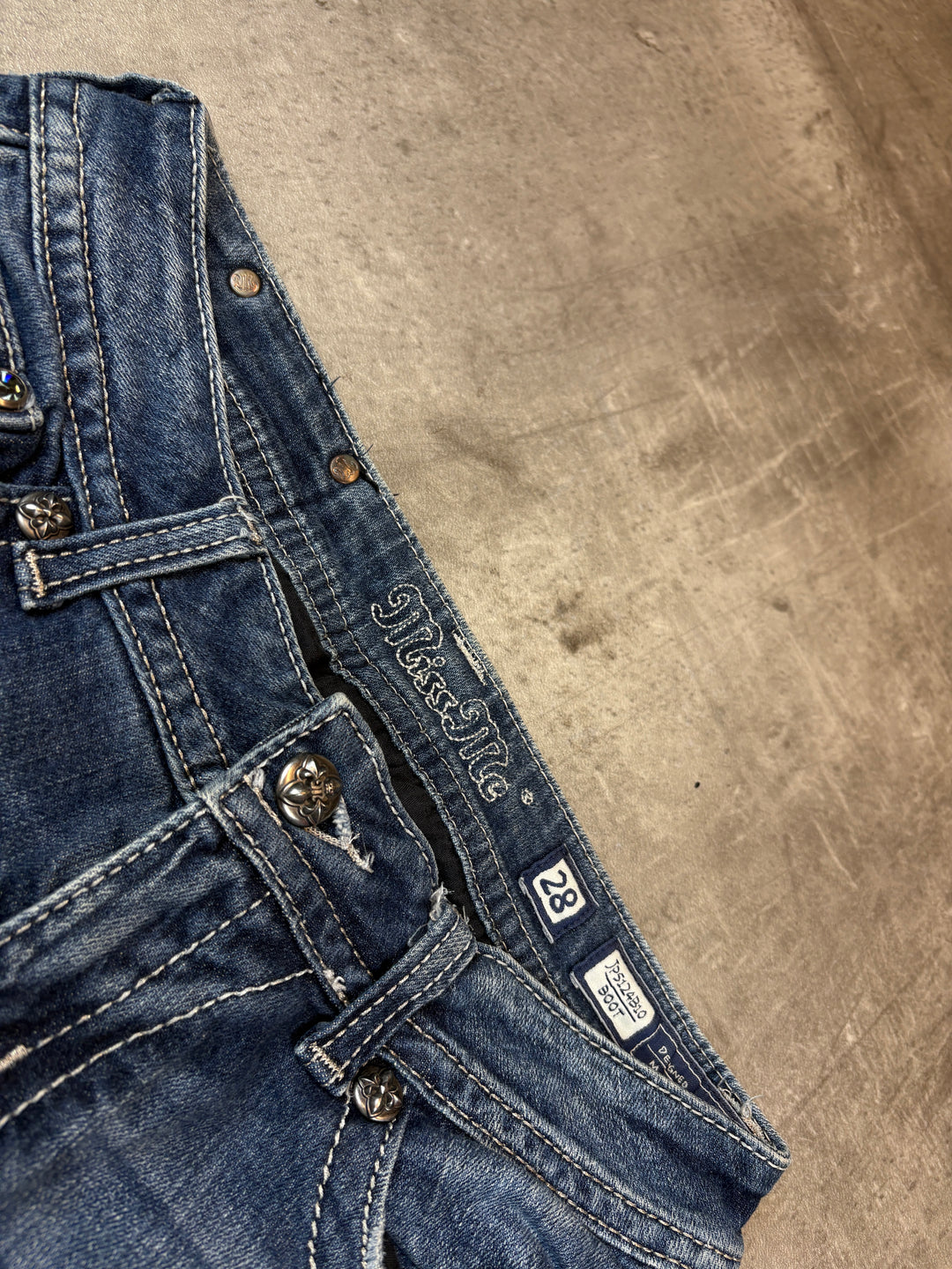 Miss Me Low Waist Bootcut Jeans S | 28