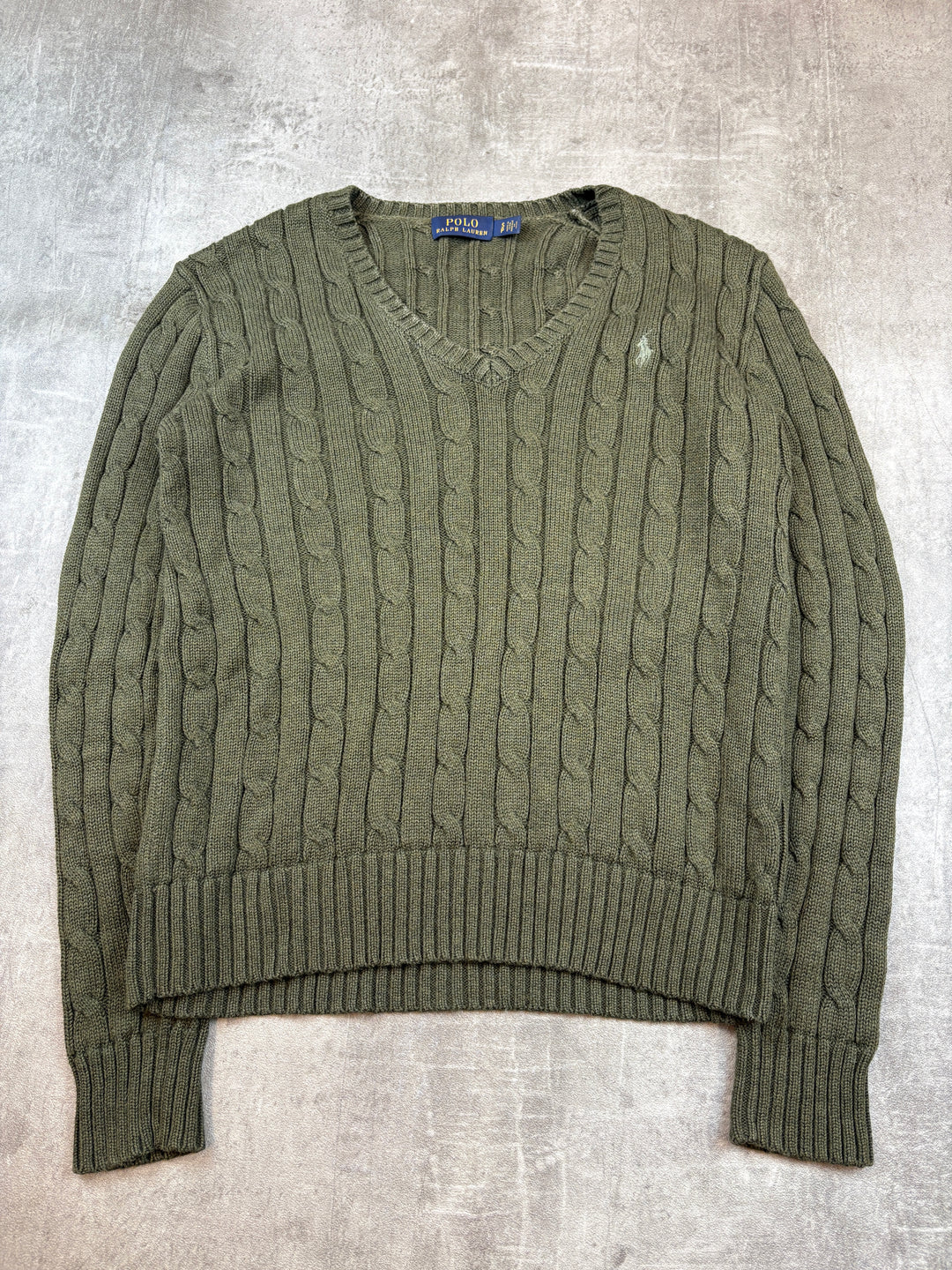 Ralph Lauren Girls Zopfmuster Sweater S