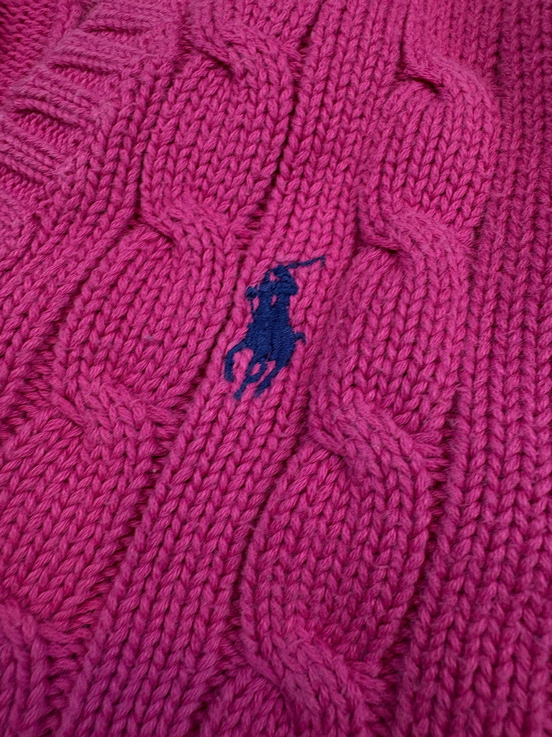 Ralph Lauren Girls Zopfmuster Sweater S