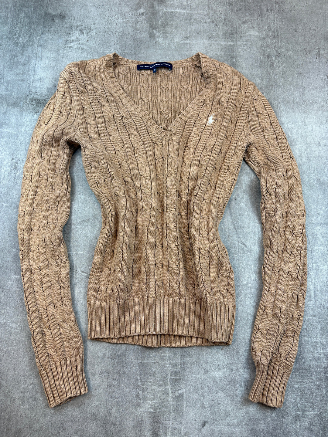 Ralph Lauren Girls Zopfmuster Sweater S