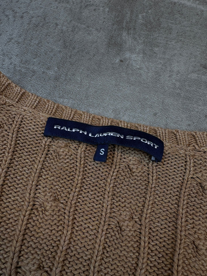 Ralph Lauren Girls Zopfmuster Sweater S