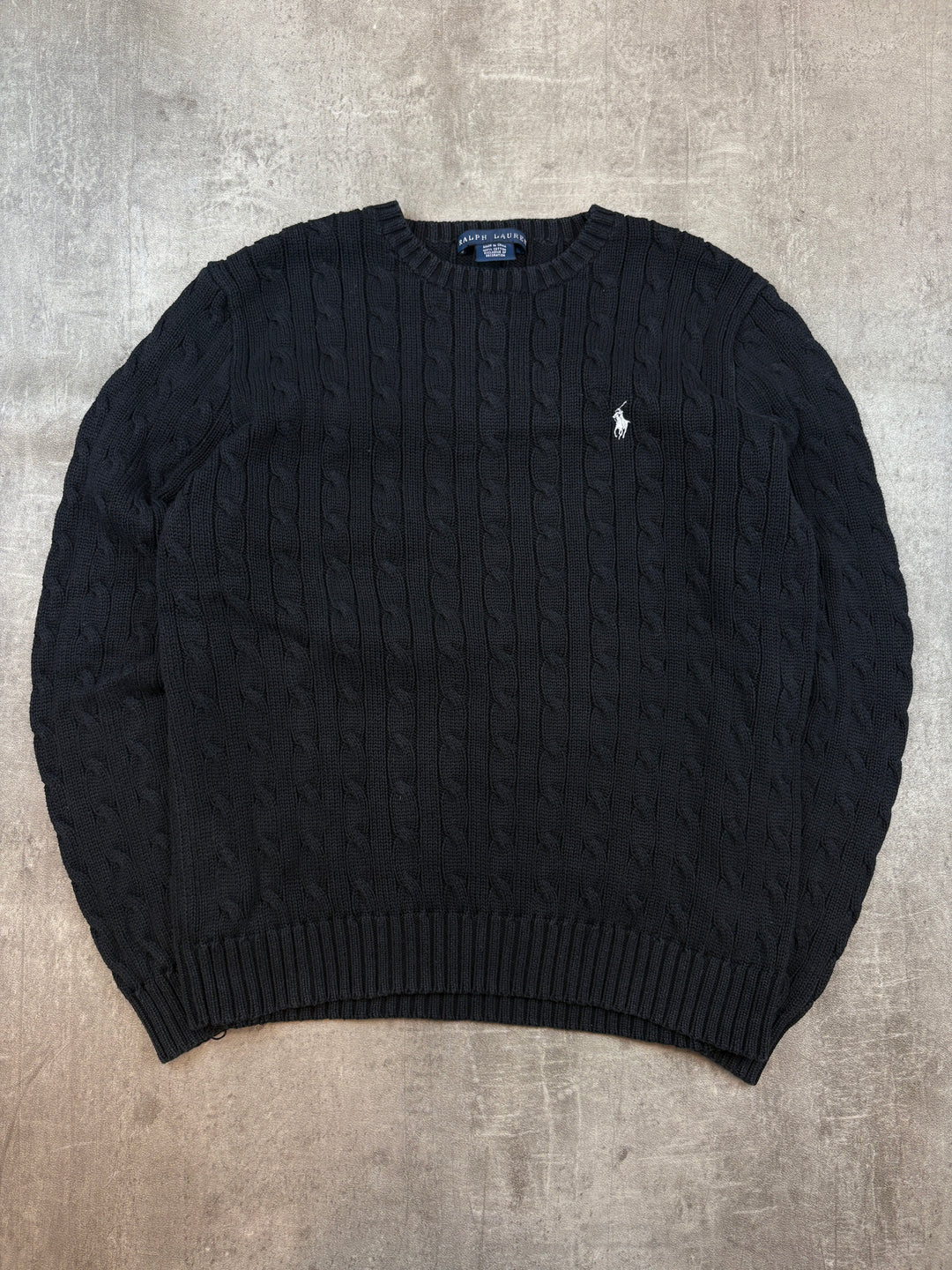 Ralph Lauren Zopfmuster Sweater S