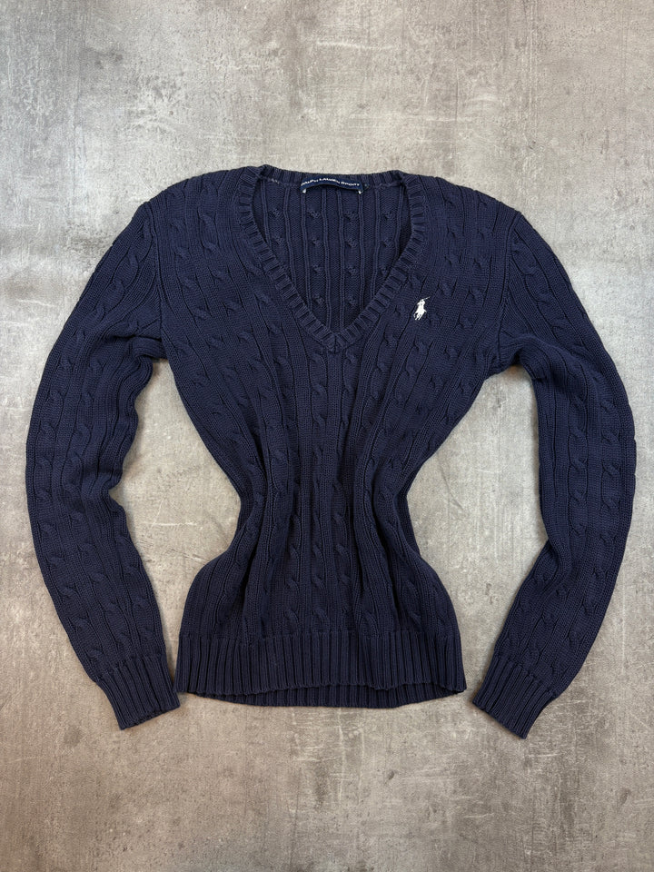 Ralph Lauren Girls Zopfmuster Sweater S