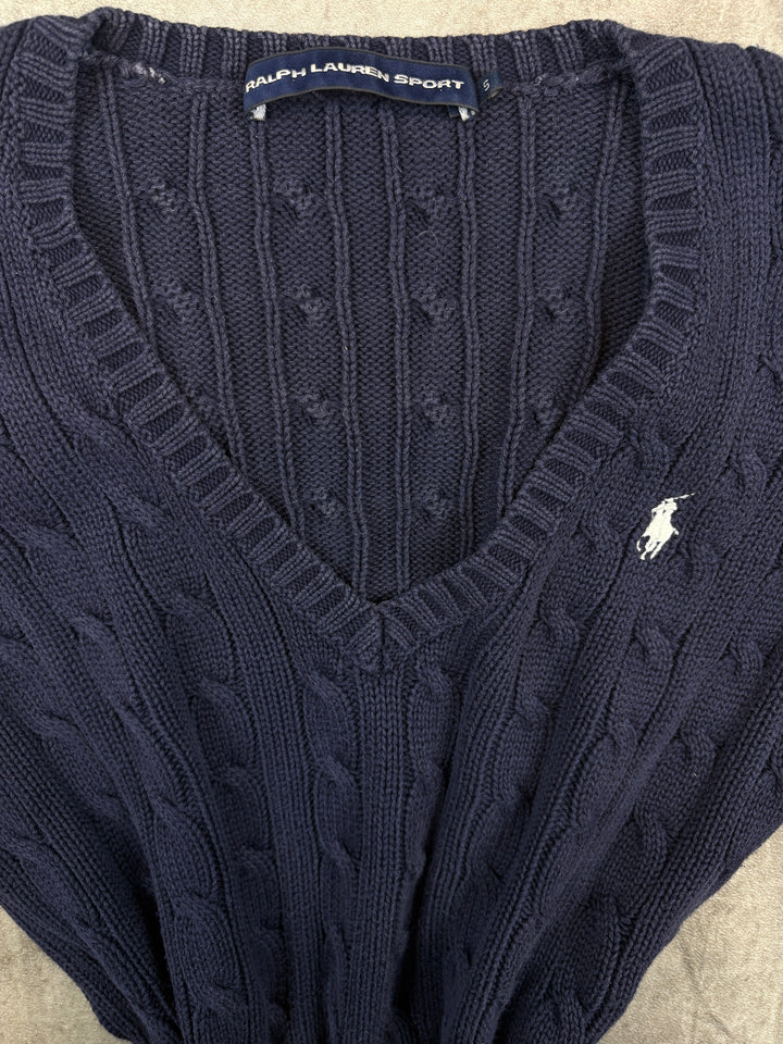 Ralph Lauren Girls Zopfmuster Sweater S
