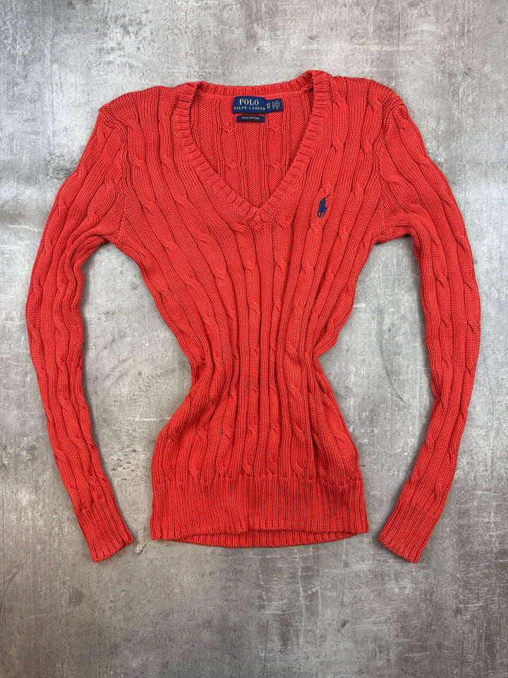 Ralph Lauren Girls Zopfmuster Sweater XS