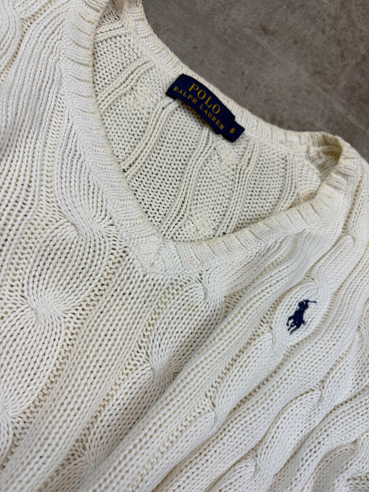 Ralph Lauren Girls Zopfmuster Sweater S