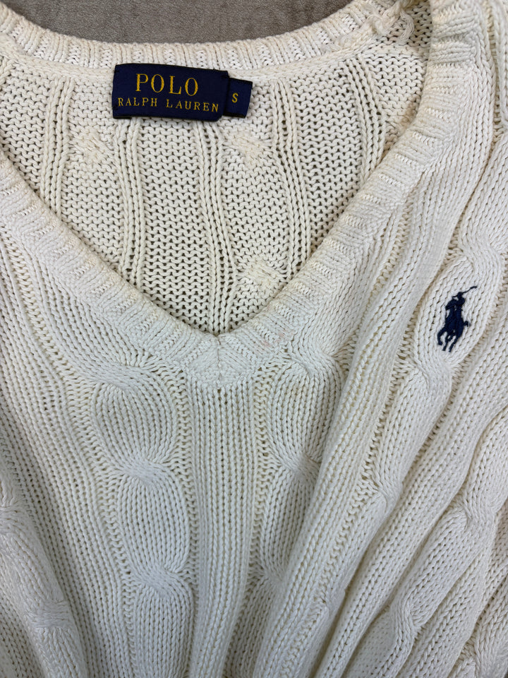 Ralph Lauren Girls Zopfmuster Sweater S