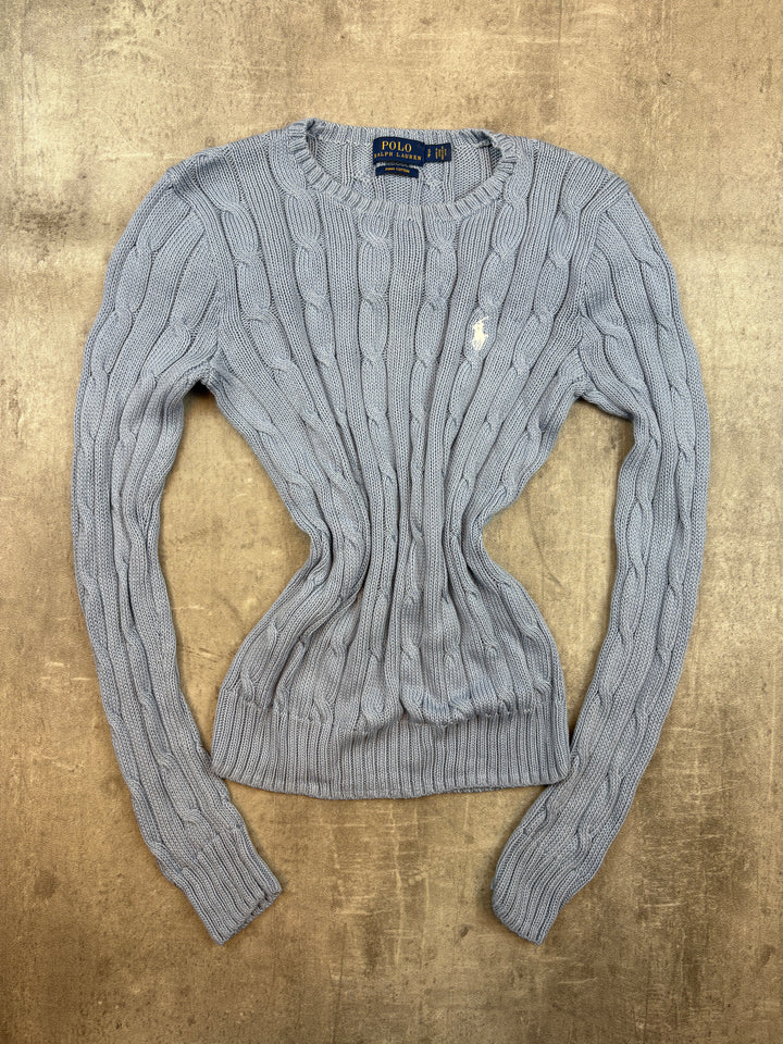 Ralph Lauren Girls Zopfmuster Sweater S
