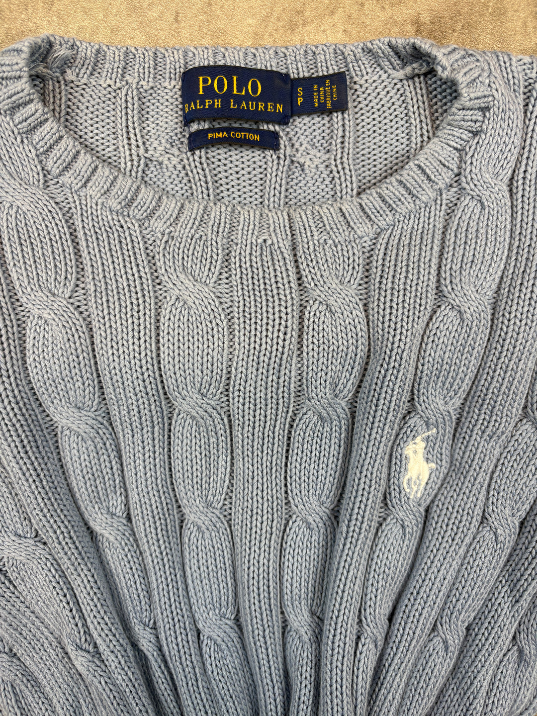 Ralph Lauren Girls Zopfmuster Sweater S