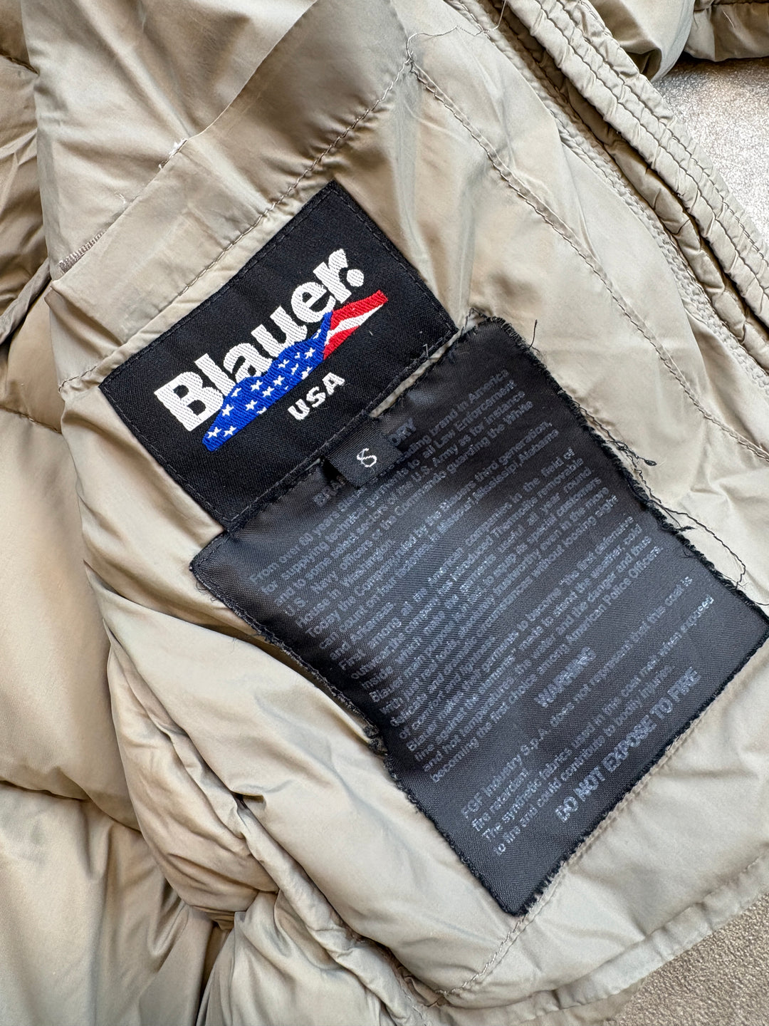 Blauer USA Girls Puffer Jacke S