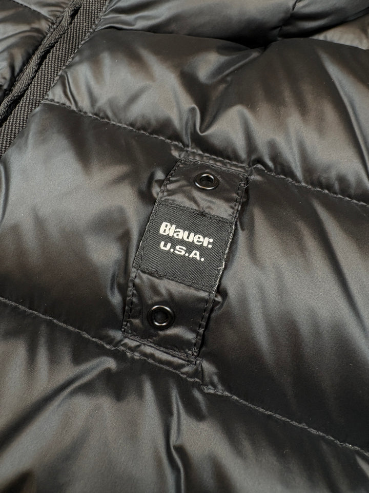 Blauer Girls Puffer Jacke XS