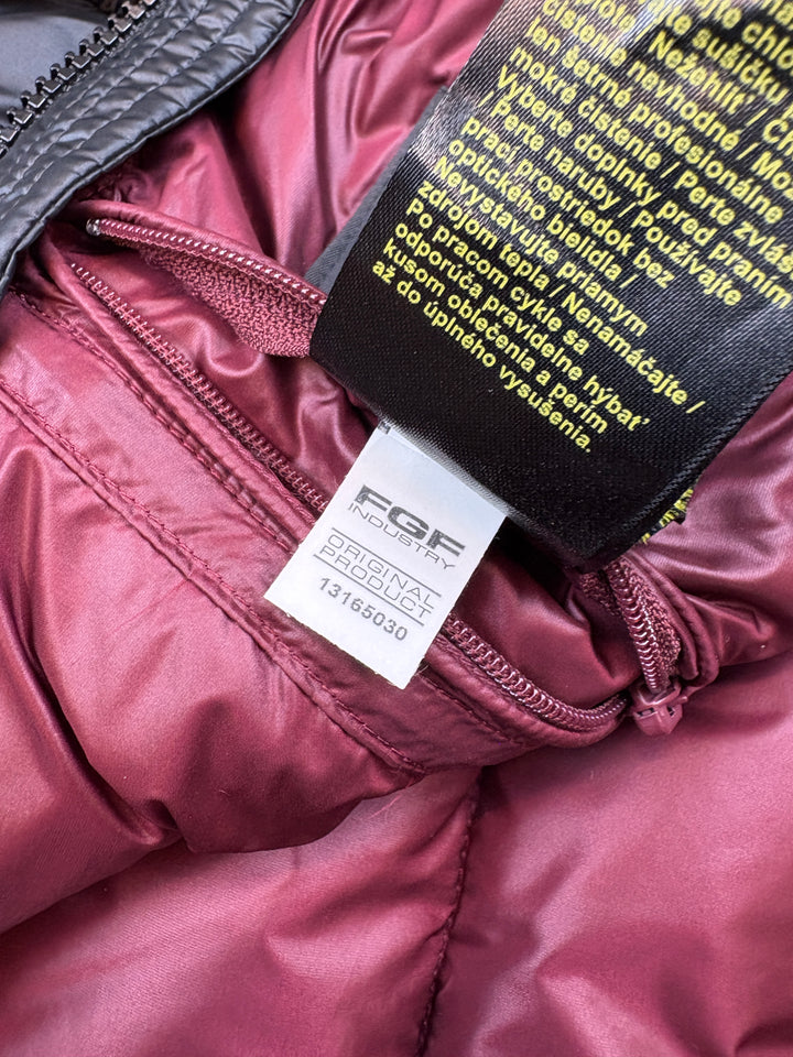 Blauer Girls Puffer Jacke XS