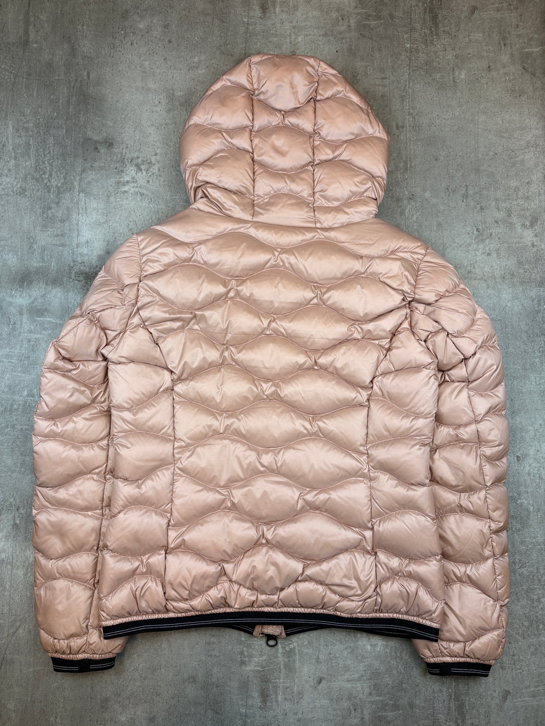 Blauer Girls Puffer Jacke S