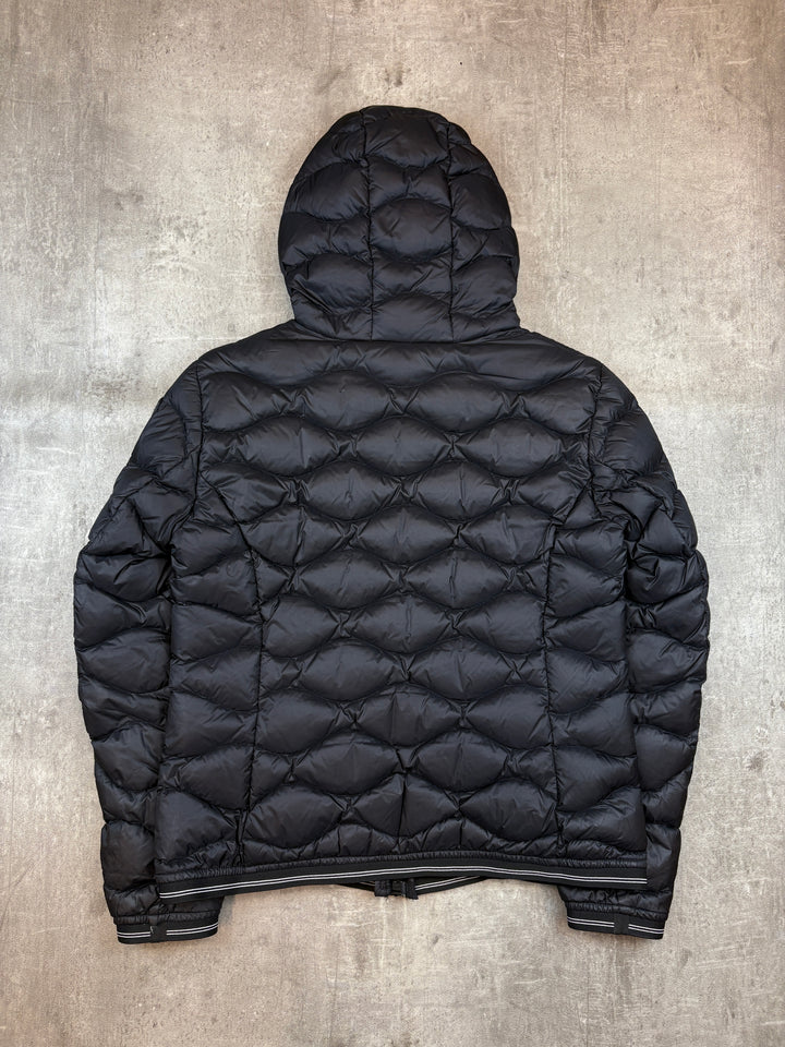 Blauer Girls Puffer Jacke S