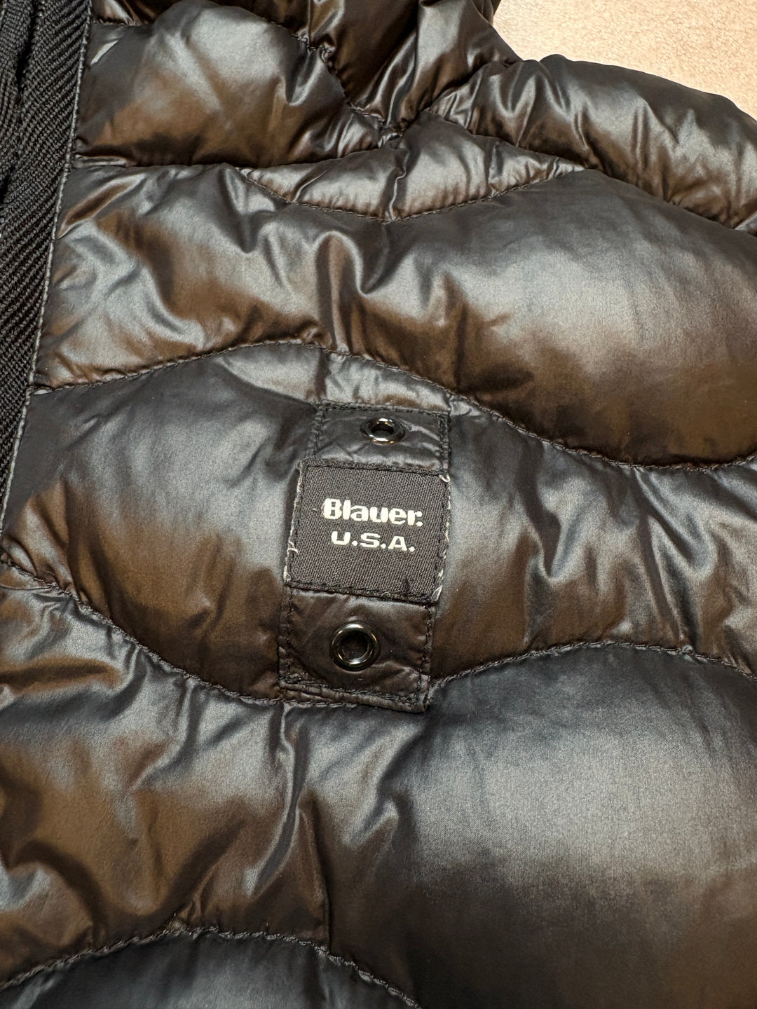 Blauer USA Girls Puffer Jacke 10 Jahre | XXS